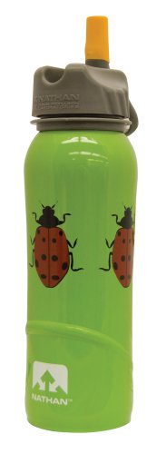 Buy Nathan Stainless Steel 700 mL Flip Straw Bottle (Green Lady Bug) online at Discounted New and Used prices. Delivered to your door with Off-The-Bookshelf.