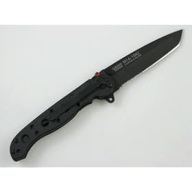 Columbia River Knife and Tool M16-10KZ 3-Inch Black Folding Knife