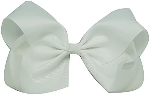 Zemao 8" Girl Cheer Bows Grosgrain Ribbon Alligator Hair Clips Pack Of 2