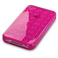 iPhone 4 4G HD Gel Case Cover Funky Diamond Pink Keep Talking iPhone 4 Accessories