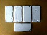 Set of five 4x8.5 Antique Used Brick Veneer Molds #0923-5
