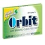 Wrigleys Orbit Just Brushed Clean Feeling SugarFree Gum, Mint Mojito - 14/Pack,12 Ea