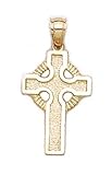 14k Celtic Cross Pendant - JewelryWeb