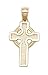 14k Celtic Cross Pendant