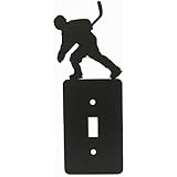 Hockey Single Light Switch Plate Cover