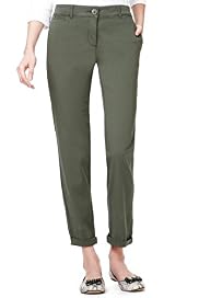 Cotton Rich Turn Up Hem Chinos