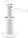 Kohler K-9619-0 Soap/Lotion Dispenser, White