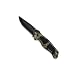 Forestry Folding Knife Camo Black