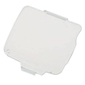 EarlyBirdSavings BM-7 Crystal Plastic LCD Screen Monitor Cover Protector for Camera Nikon D80