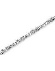 14K White Gold Diamond Bracelet
