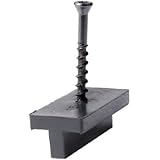 NewTechWood PCHFS50 50-Square Feet Composite Decking Hidden Fastener, Black