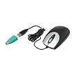 Optical Mouse, USB With PS2 Adapter, Black