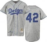 Brooklyn Dodgers Jackie Robinson #42 Throwback Jersey