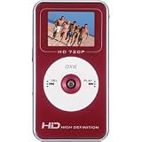 DXG DXG-567VR 5.0 Megapixel High-Definition Pocket Digital Video Camera In Box (Red)