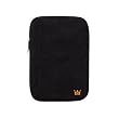 Nook E-Reader CaseCrown Protective Sleeve with Front Pocket - Black Faux Suede