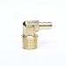 Plumbers Overstock UV35006 Brass Steam Radiator Angle Valve, 1-1/4