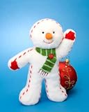 Plush Cookie Softy Snowman 8"