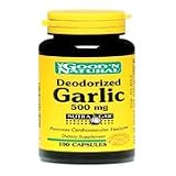 Deodorized Garlic 500mg - 100 caps., (Good'n Natural)