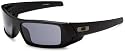 Oakley GASCAN Matt Black/Grey Sunglasses (Matt Black,Grey)