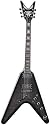 Dean 30th Anniversary Flying V Flame Black Electric Guitar