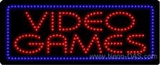 Video Games Outdoor LED Sign 13 x 32