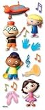 Jolee's Touch Of Jolee's Disney Dimensional Sticker Little Einsteins DTOD-LILE, 6 Item(s)/Order