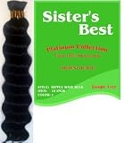 Sisters Best Human Braiding Hair Ripple Wave (Loose Wave) 18 inch - Color F1B-30 - Off Black with Light Auburn