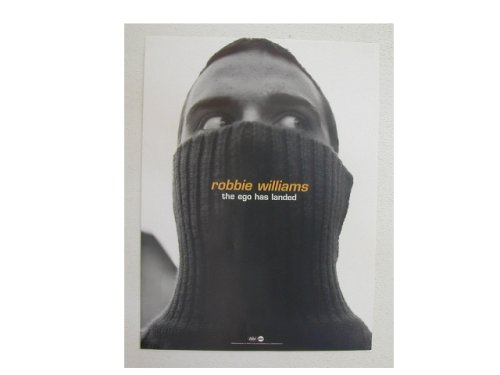Robbie Williams Poster The Ego Has Landed