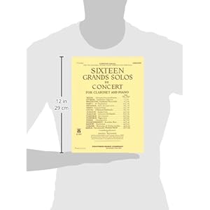 Sixteen Grands Solos de Concert for Clarinet and Piano