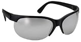 Semi Rimless Silver Mirror Sunglasses Polycarbonate Lenses Bad Wrap 31LcmaJ UL. SL160 Semi Rimless Silver Mirror Sunglasses Polycarbonate Lenses Bad Wrap