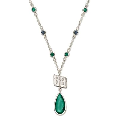 Dale Earnhardt Junior #88 Crystal Logo Necklace