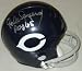 Gale Sayers Autographed Chicago Bears Mini Football Helmet with 
