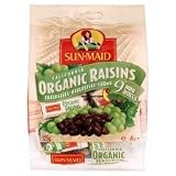 Sun Maid Organic California Raisins 125G x 4