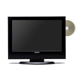 Sanyo CE19LD86DV-B 19" HD Ready LCD TV With Built in DVD Player