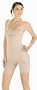 Body Line Shape Wear, Bra-less Body Girdle Style 1009, Beige/Sizes XSmall - XXXLarge