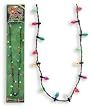 Blinking Christmas Holiday Lights Necklace - Battery Operated - 36-inch