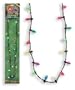 Blinking Christmas Holiday Lights Necklace - Battery Operated - 36-inch