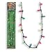 Blinking Christmas Holiday Lights Necklace - Battery Operated - 36-inch