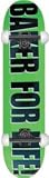 Baker For Life Green Skateboard - 8.25 w/Thunders, Spitfires & Tool