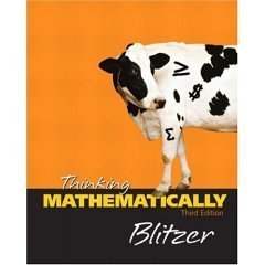 Thinking Mathematically
