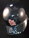 Albert Pujols(St. Louis Cardinals) Autographed Helmet - Autographed MLB Helmets and Hats