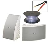 Yamaha NS-AW592WH All-Weather Speakers Bundle
