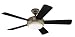 Hunter Palermo One-Light 52-Inch Five-Blade Ceiling Fan, Brushed Bronze with Frosted Globe #21618