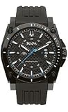 Bulova Strap Collection Black Dial Men's Watch #98B142
