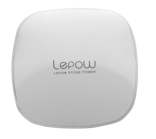 Lepow 3000mAh (Dual USB Output 0.5A/1.2A ) Backup External Battery Pack Charger High Capacity Power Bank Charger Rechargeable Charger for iPhone 5 4S 4 3GS 3G, iPod; Android Smartphones: HTC Sensation / Samsung Galaxy S3, S2, Samsung Galaxy Series Smartphones / Motorolaoid / LG Optimums, PSP, MP3 MP4 MP5 Players, Digital Cameras, DV Recorders, PSP, Nintendo DS, Kindle Fire, Kindle Touch, Nook Color, Many More Devices LED Indicators White