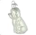 Old World Christmas Bichon Frise Glass Blown Ornament for Christmas Tree