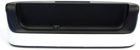 Dual Sync Dock Charger Cradle Stand Holder + Data Cable For Blackberry Q10 BB10 (White)