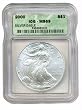 2000 American Eagle Silver Dollar