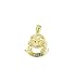 14k Yellow Gold Zodiac Sign Cancer Astrology Pendant