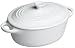 Le Creuset Stoneware Petite Oval Casserole, White